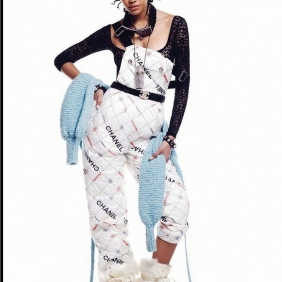 Chanel Quilted Logo Ski Jumpsuit, 2021- Rare Collector's Piece - Picture 12 of 15